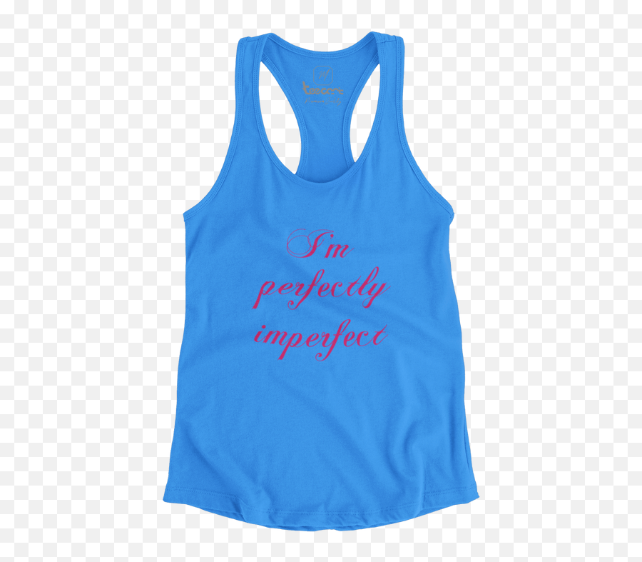 Im Perfectly Imperfect Teecart Tank Top Emoji,Squat Emoji