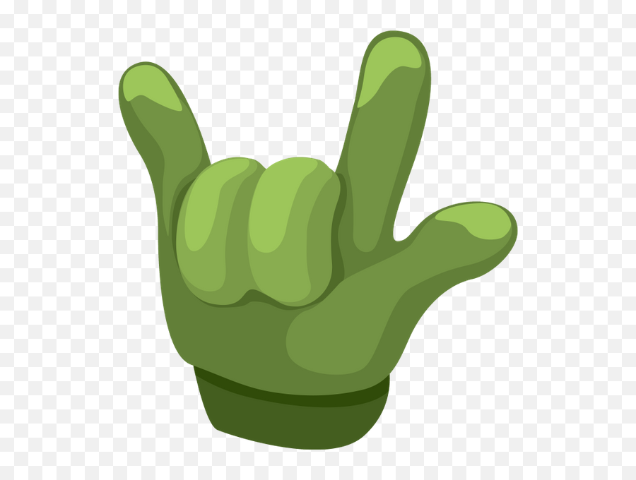Download Free Render Hands And Emoji,Rock On Hand Sign Emoji