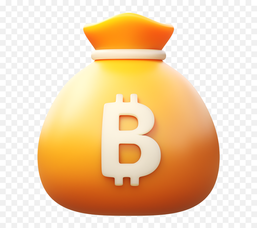 Money Bag Bitcoin Illustration In Png Svg Emoji,Dollar Bag Emoji