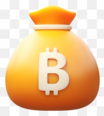 Money Bag Bitcoin Illustration In Png Svg Emoji,Dollar Bag Emoji