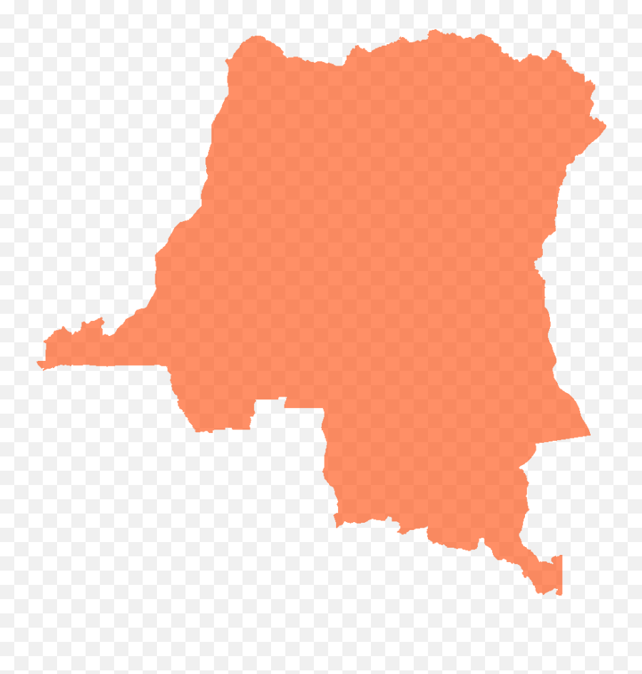 Democratic Republic Of Congo Outline Clipart - Full Size Emoji,Dr Congo Flag Emoji