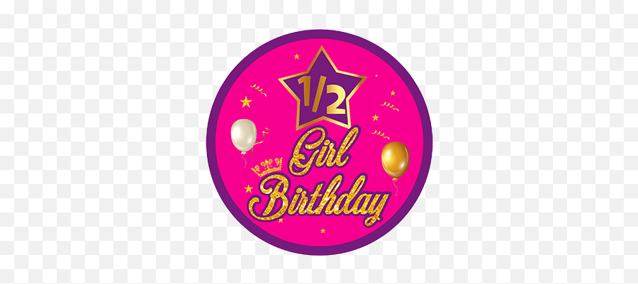 Half Birthday Archives - Party Propz Online Party Supply Dot Emoji,Emoji Party Supplies