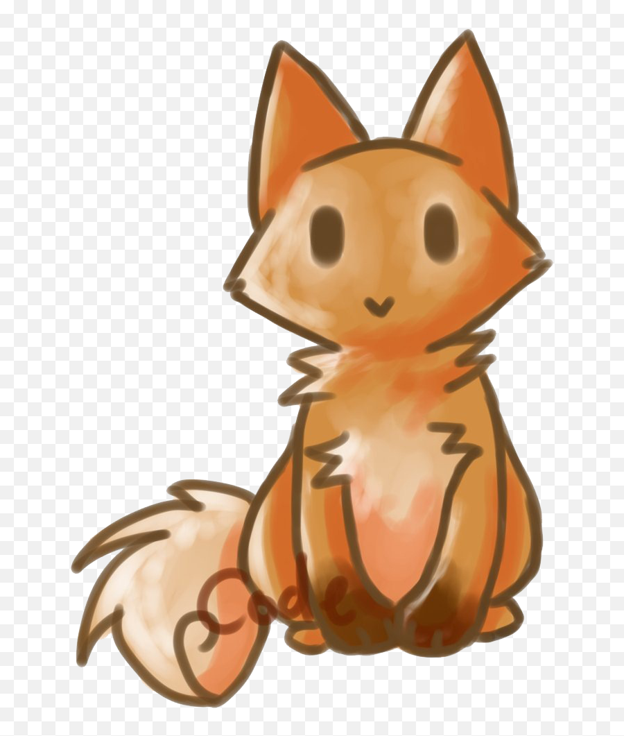 Artistic Fox Png Transparent Image Png Mart Emoji,Cat Lying Down Emoji