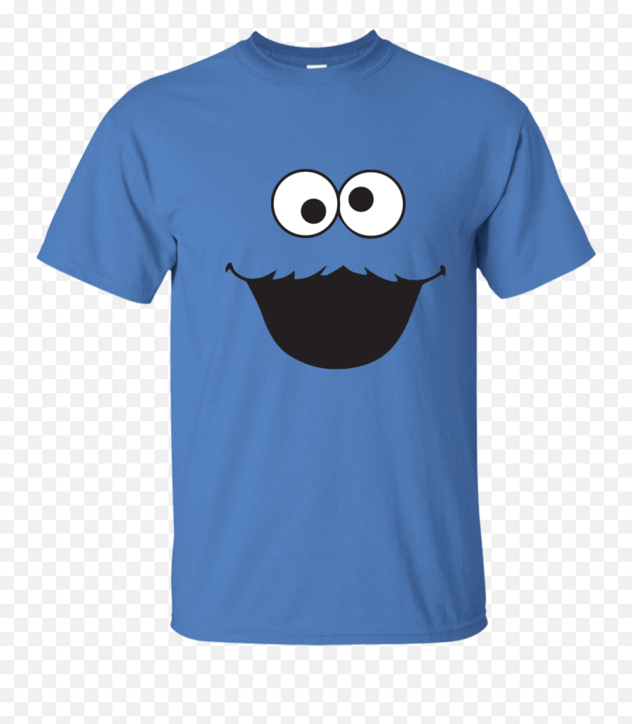 Sesame Street Cookie Monster Face T - Shirt Hoodie Cookie Emoji,Monster Face Emoticon