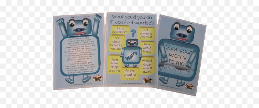 The Worry Wiper Classroom Kit Sen Autism Behaviour Anxiety - Fictional Character Emoji,Free Emotion Cards For Autism