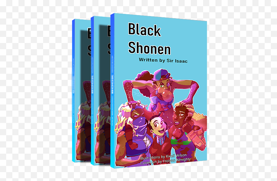 Book - Black Shonen Fictional Character Emoji,Romeo And Juliet Emoji Book