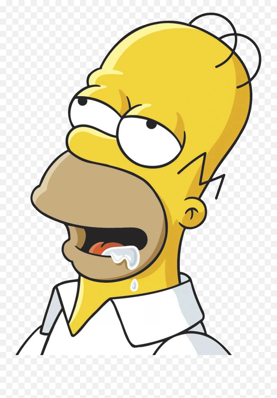 Emoji Emotions Cartoon Sticker - Cartoon Homer Simpson,Cartoon About Emotions