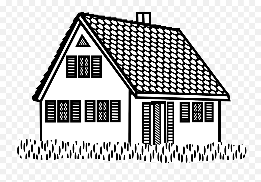House Clipart Row House Row Transparent Free For Download - Vector Home Line Art Emoji,Narwhal Emoji Copy And Paste