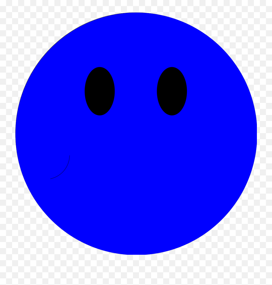 Blue Smiley Face Png Svg Clip Art For Web - Download Clip Happy Emoji,Tater Tot Emoji