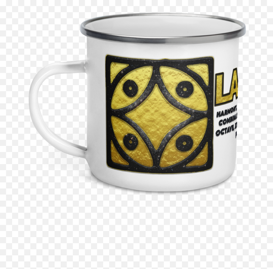 Mayan Solar Seal Enamel Coffee Mug - Mug Emoji,Coffee Mug Emoticon