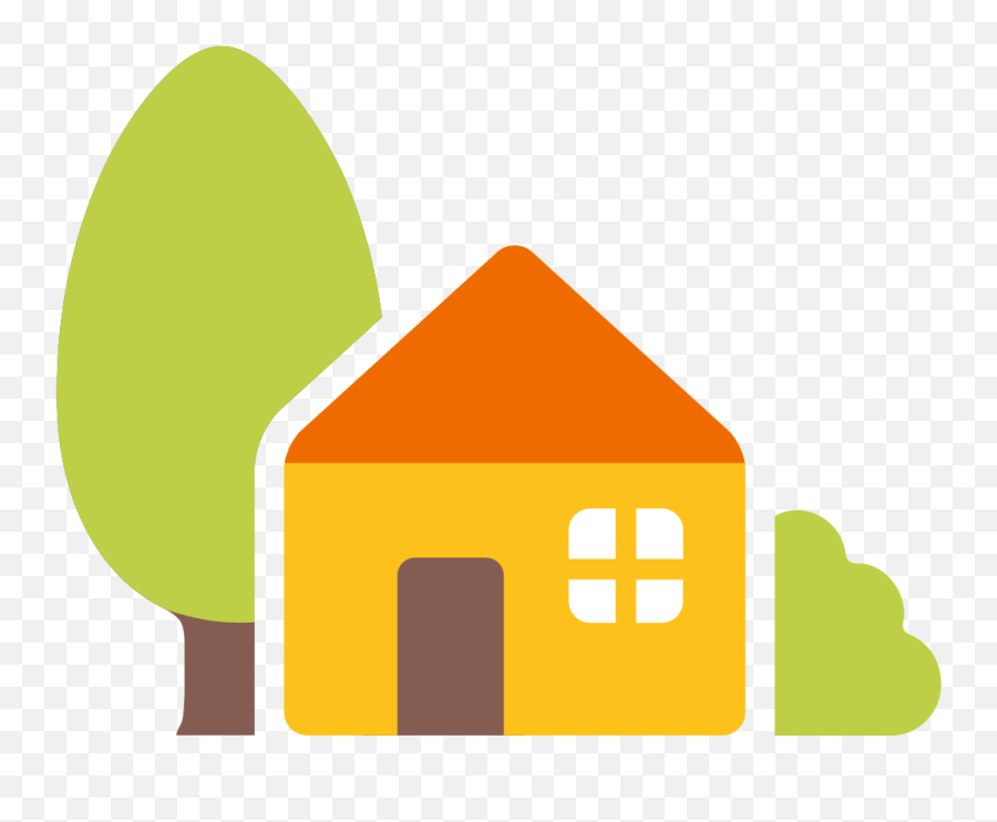 House With Garden - Emoji House Png,Trap House Emoji