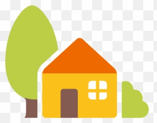 House With Garden - Emoji House Png,Trap House Emoji