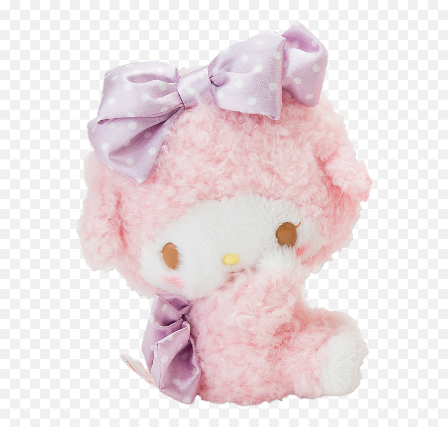 Pink Sheep Plush Pastel Sanrio Lamb - Pastel Lamb Plush Emoji,Peach Emoji Plush