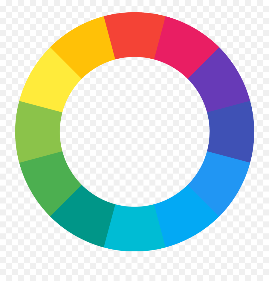 Exo Digital - Colour Wheel No Background Emoji,Colour Emotion Guide