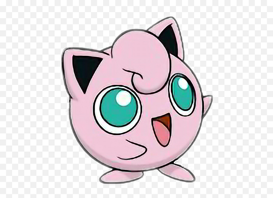 Jigglypuff Sticker - Jigglypuff Pokemon Png Emoji,Jigglypuff Emoji