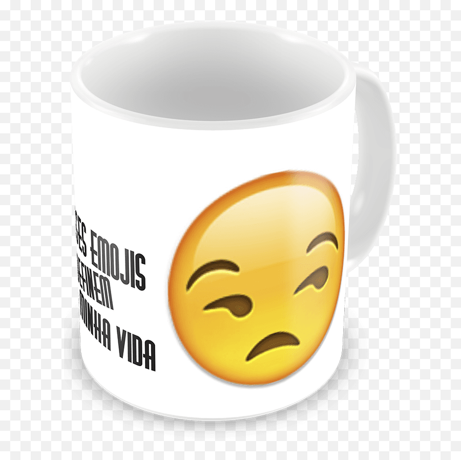 Caneca Emojis Emoticons Personalizada Definem Minha Vida - Cod 2143 Santa Lembrancinha Magic Mug,Emojis Aniversário