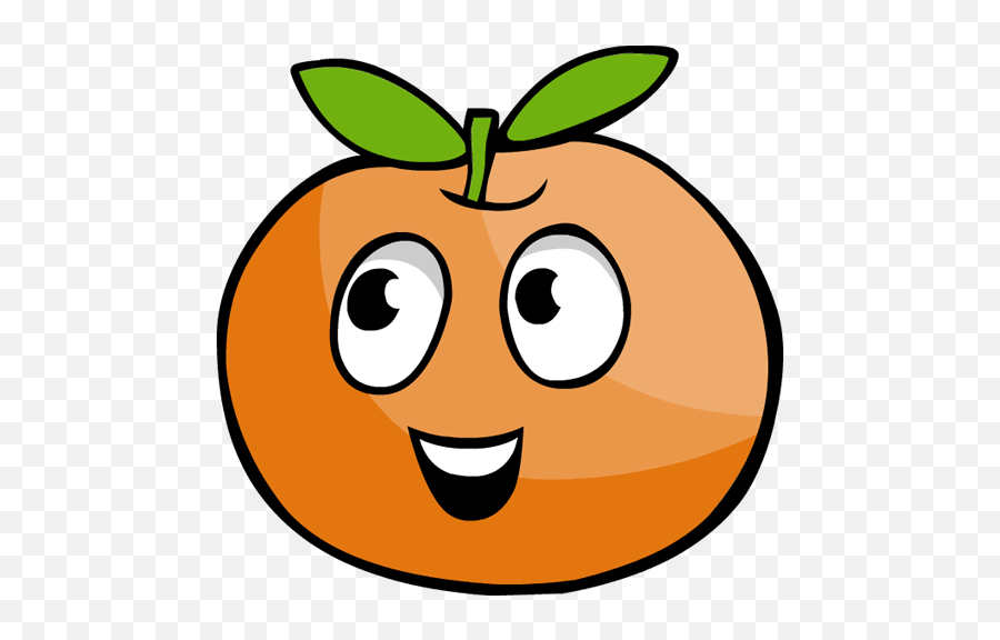 Free Fruit Orange Cliparts Download - Happy Emoji,Orange Fruit Emoticon