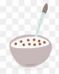 A Bowl Of Cereal - Serveware Emoji,Cereal Emoji
