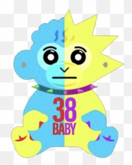Neverbrokeagain Slime Slatt Sticker - Nba Youngboy 38 Baby Logo Emoji,Nba Youngboyg Emojis
