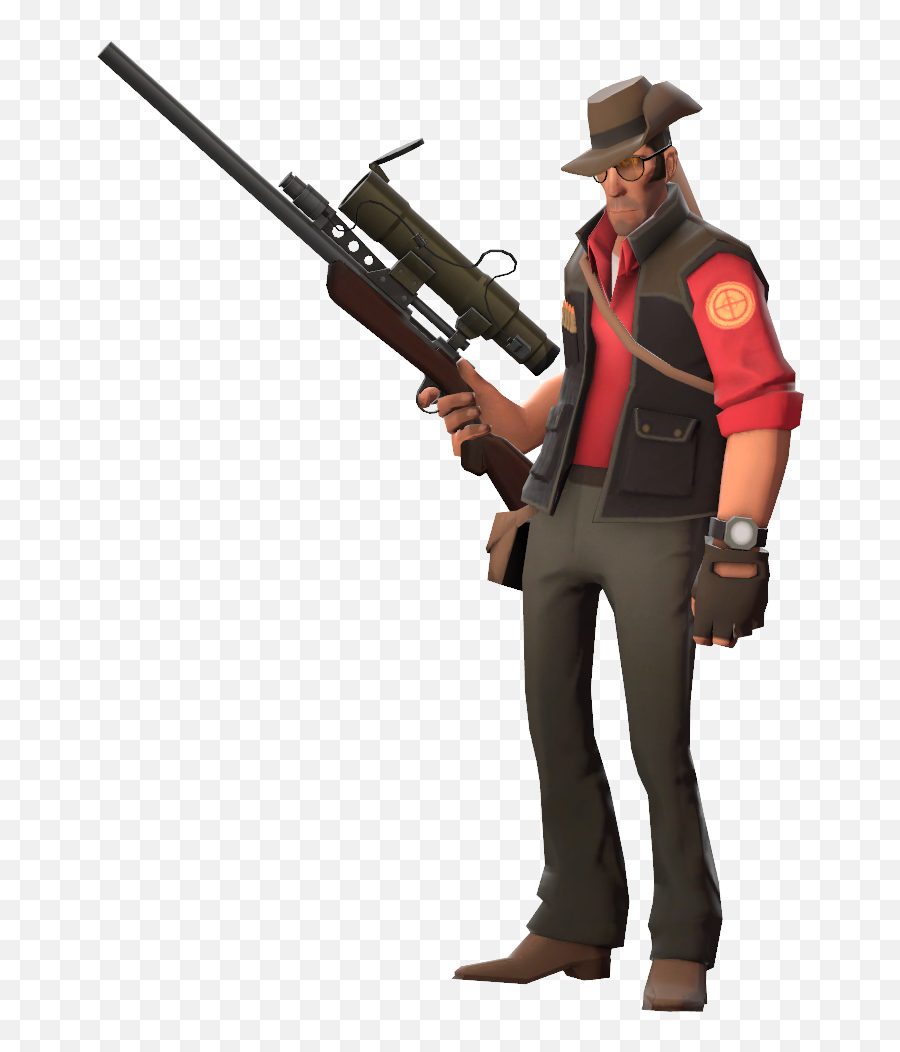 Sniper Objects - Team Fortress 2 Sniper Emoji,Sniper Emoticon