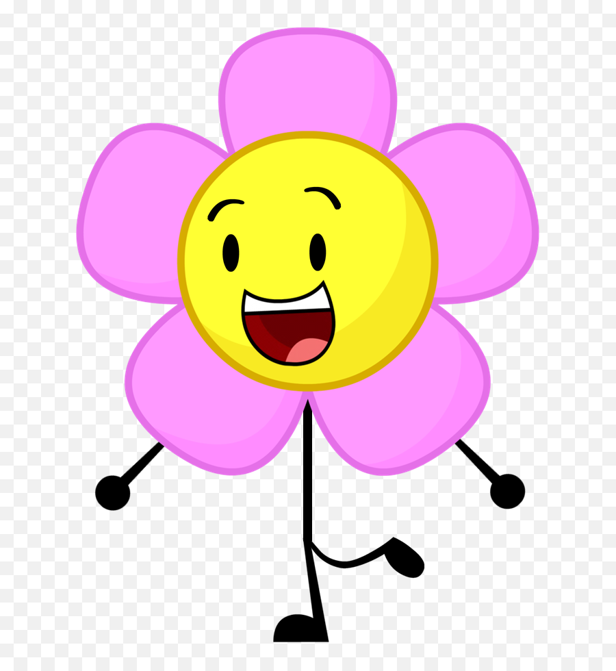 Flower - Battle For Dream Island Flower Emoji,Angry Flower Girl Emoticon