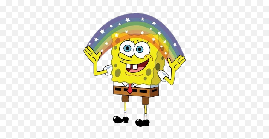 Discover Trending Bobesponja Stickers Picsart - Spongebob Rainbow Emoji,Emoji Sacando La Lengua