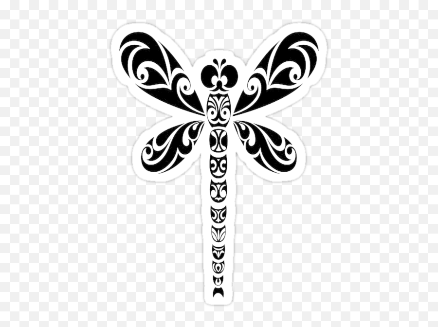 Got The Gift Redbubble Sales 5813 - 11813 Tribal Dragonfly Sleeve Tattoo Emoji,Emotion Creators Cards Illusion