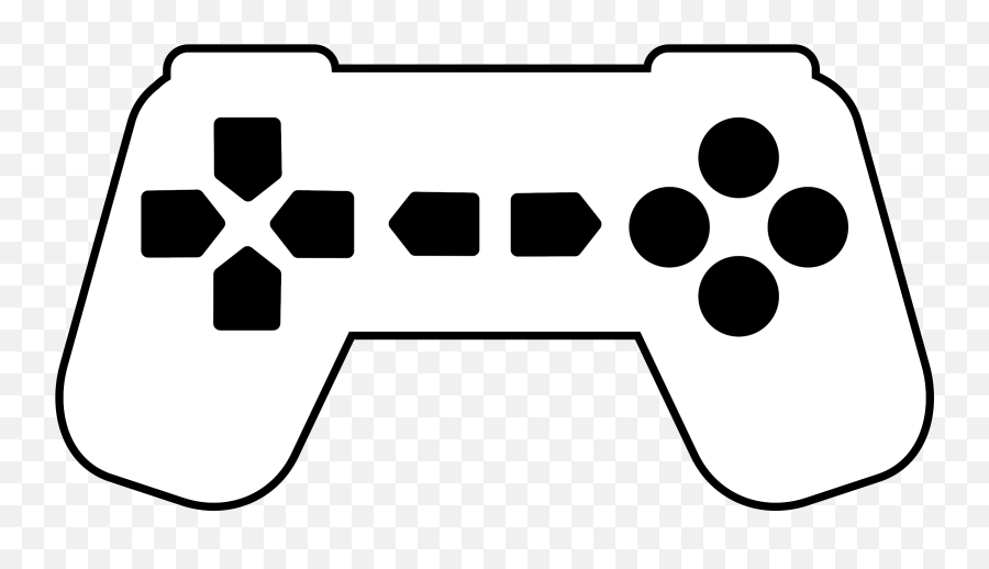 Games Clipart Table Game Games Table - Gaming Black And White Emoji,Game Controller Emoji