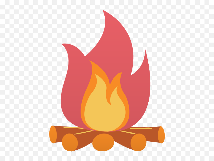 Free Online Grills Pots Fires Cartoons Vector For - Language Emoji,Bonfire Emoji