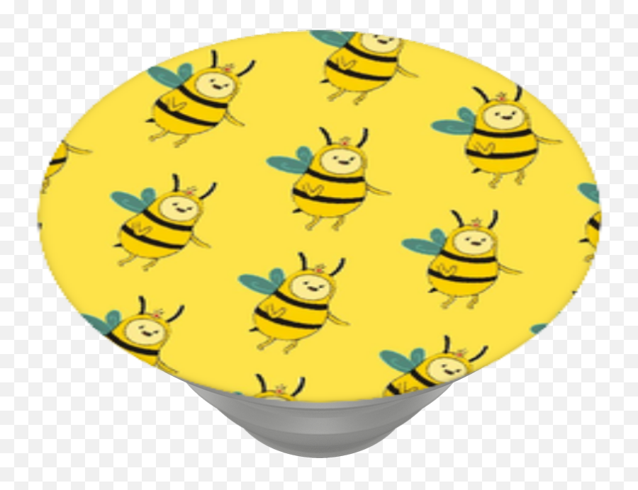 Toilet Emoji Png - Save The Bees Popsockets Illustration Happy,Bee Face Emoticon
