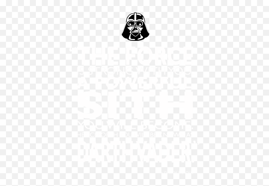 A Powerful Sith T - Darth Vader Kopf Ausmalbild Emoji,Jedi Dark Side Emotion Quotes