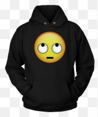 Deytee - Depression Hoodie Emoji,Rolling Eyes Emoji