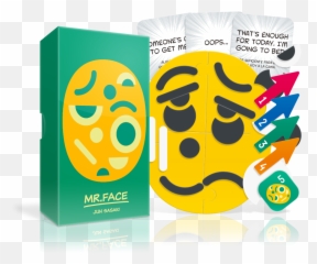 Mr - Mr Face Board Game Emoji,Emotion Faces Match8ing