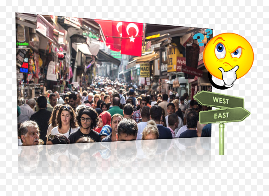 Turkeyu0027s Identity Crisis U2013 Curious Turk - Turkey Emoji,Western And Eastern Emoticon