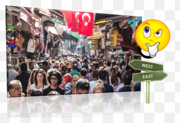 Turkeyu0027s Identity Crisis U2013 Curious Turk - Turkey Emoji,Western And Eastern Emoticon
