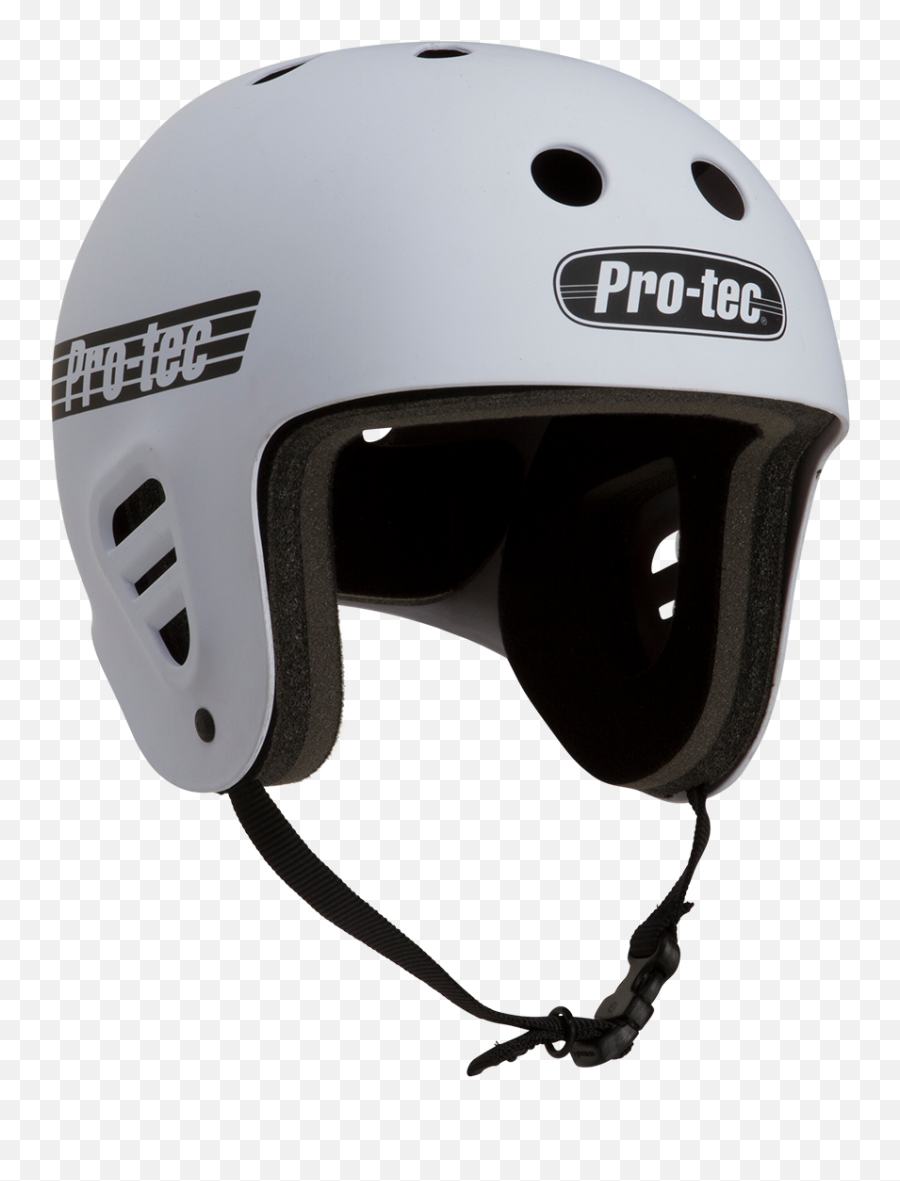 Full Cut Skate - Matte White Protec Helmets Emoji,Cut & Colorful Emojis