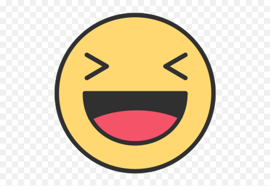 Facebook Faces Emotions Emoji Sticker By Mohammed - Facebook Emoji Laugh Face Png,Emotions Faces