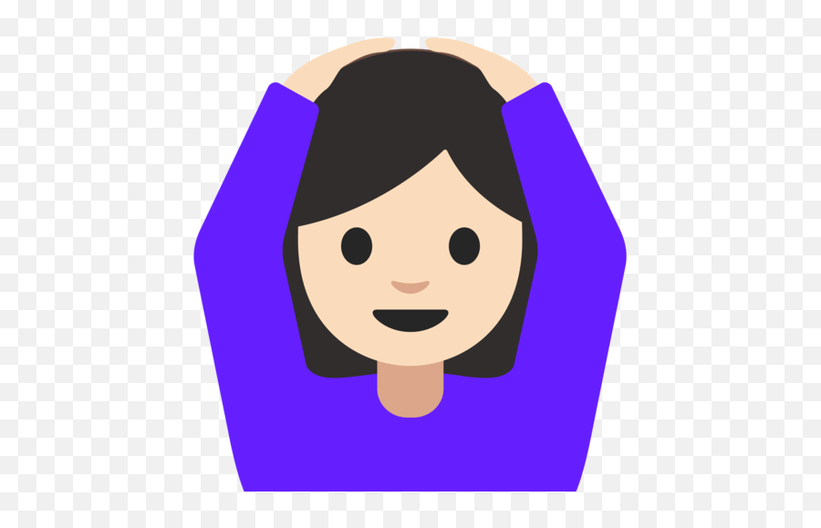 U200dwoman Gesturing Ok With Light Skin Tone Emoji,Variation Selctor Emoji