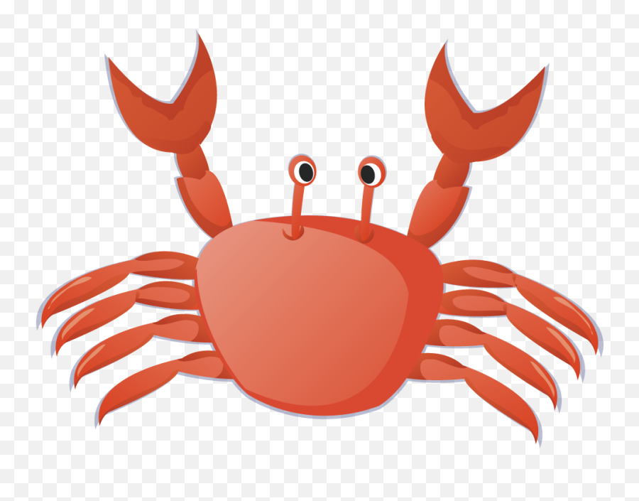 Royalty Free Library Crab Transparent - Big Emoji,Crab Emoticon