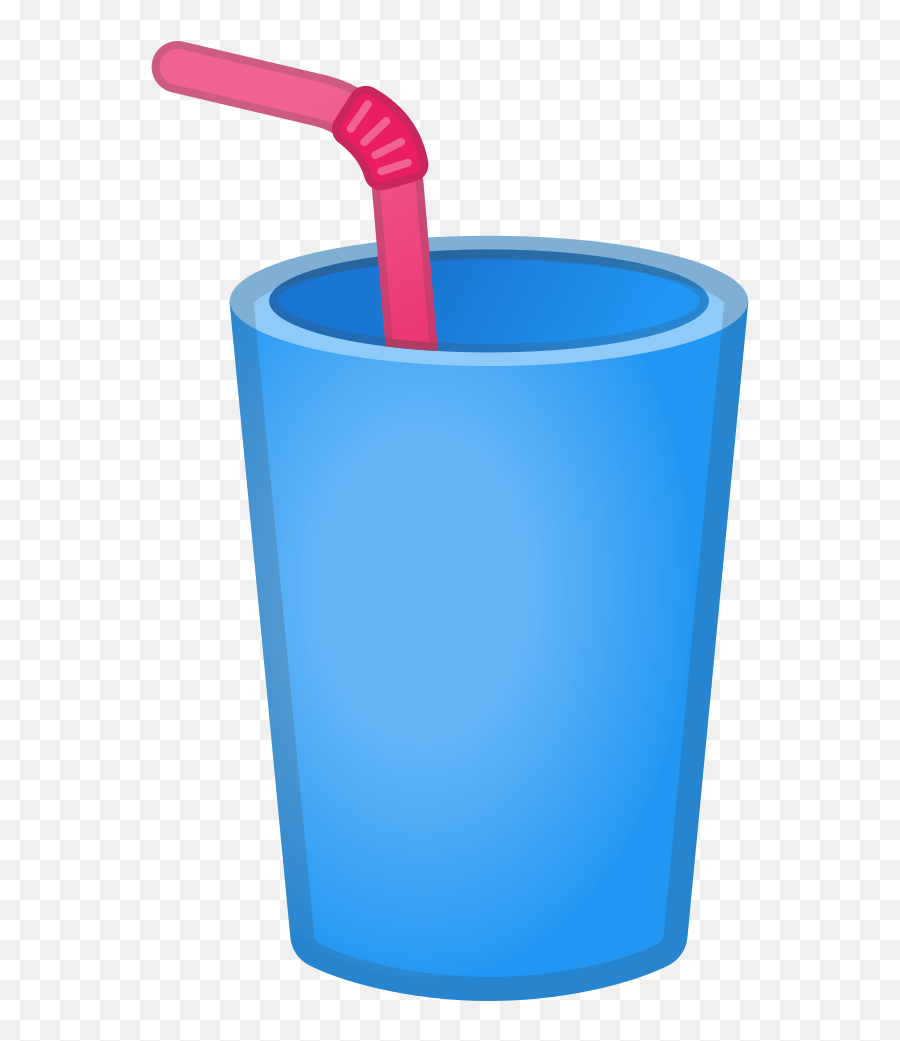 Cup With Straw Emoji - Straw Emoji,Drinking Emoji
