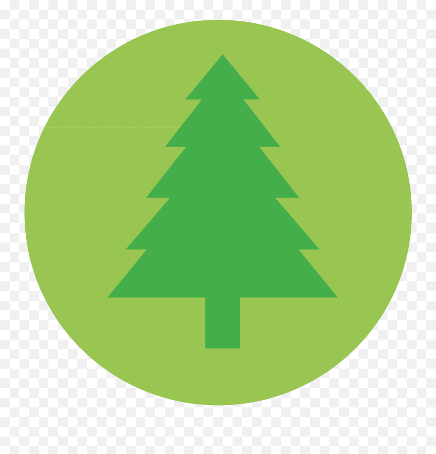 Tree Icon Conservation Icon - Conservation Icon Png Clipart Pine Tree Silhouette Simple Emoji,Pine Tree Emoji
