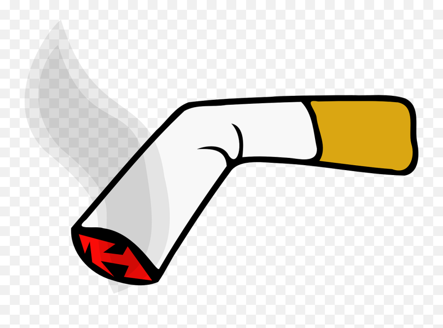 Smoke Cigarette Png Svg Clip Art For Web - Download Clip Cigarette Clip Art Emoji,Cigarette Emoji Png