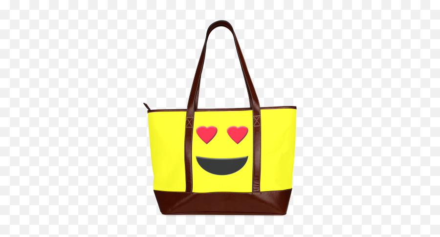 Emoticon Heart Smiley Tote Handbag Model 1642 Id D352869 - Tote Bag Emoji,Shopping Emoticon