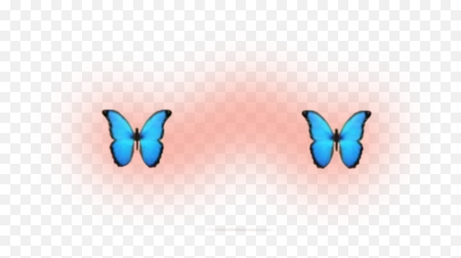 Blush Emoji Sticker - Butterfly Blush Filter Png,Blush Emoji Snapchat