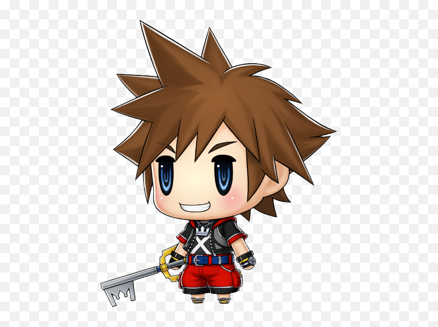 Sora Disney Wiki Fandom - World Of Final Fantasy Character Model Emoji,Initial Emoji Patch Duffel Bag