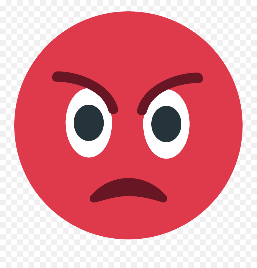 Pouting Face Emoji Clipart Free Download Transparent Png - Emoji,Rage Emoji