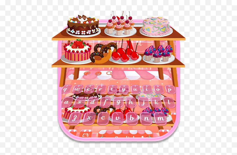 Amazoncom Yummy Cakery Keyboard Theme Appstore For Android - Cake Decorating Supply Emoji,Yummy Emojis