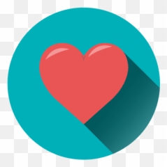 Heart Circle Icon - Transparent Png U0026 Svg Vector File Heart Circle Icon Png Emoji,Heart Circle Emoji