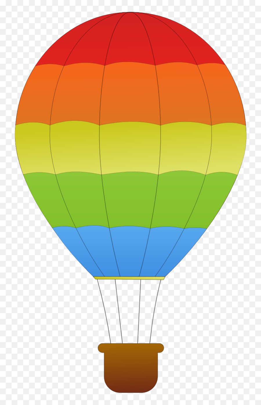 Air Balloon Png Png Download - Clipart Hot Air Balloon Basket Emoji,Hot Air Balloons Emoticons For Facebook