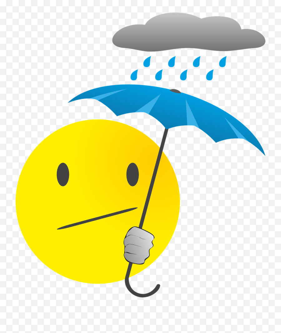 Smiley Emoticon Rain - Umbrella Good Morning Rainy Day Emoji,Rain Emoji